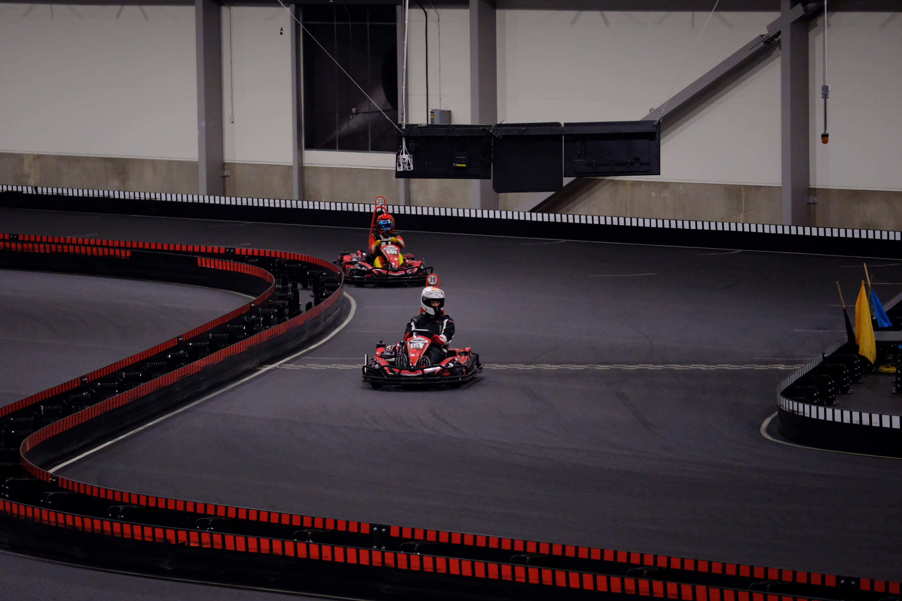 Yaman Racing on track - Following